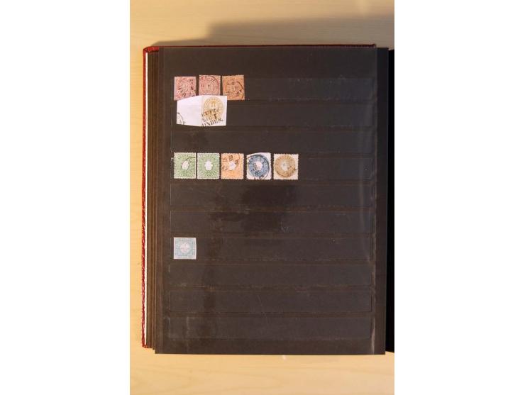  1872/1945, ungebrauchte und gestempelte Sammlung mit vielen besseren Werten dabei Mi.-Nr. 96IIW gestempelt, doppelt sign. Pf