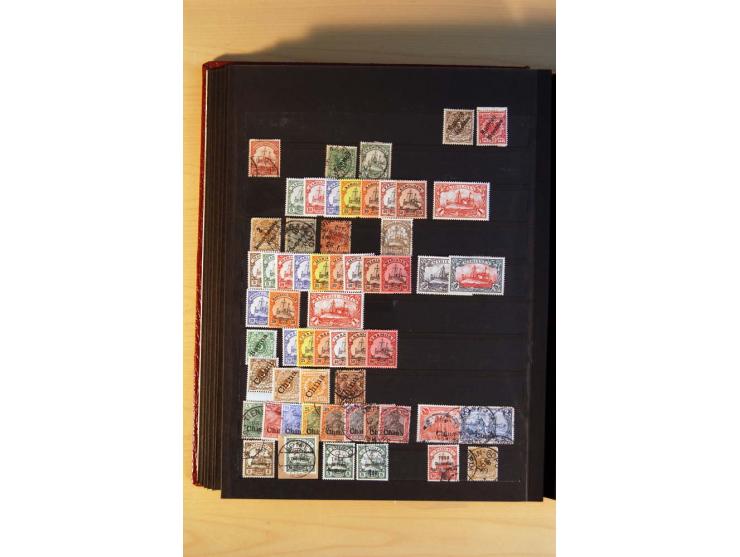  1872/1945, ungebrauchte und gestempelte Sammlung mit vielen besseren Werten dabei Mi.-Nr. 96IIW gestempelt, doppelt sign. Pf