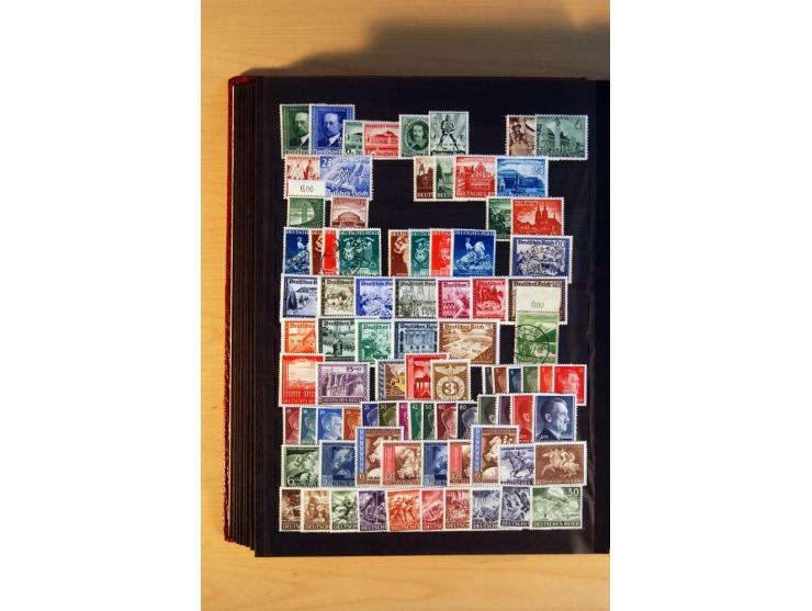  1872/1945, ungebrauchte und gestempelte Sammlung mit vielen besseren Werten dabei Mi.-Nr. 96IIW gestempelt, doppelt sign. Pf