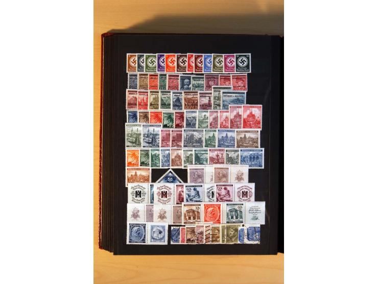  1872/1945, ungebrauchte und gestempelte Sammlung mit vielen besseren Werten dabei Mi.-Nr. 96IIW gestempelt, doppelt sign. Pf