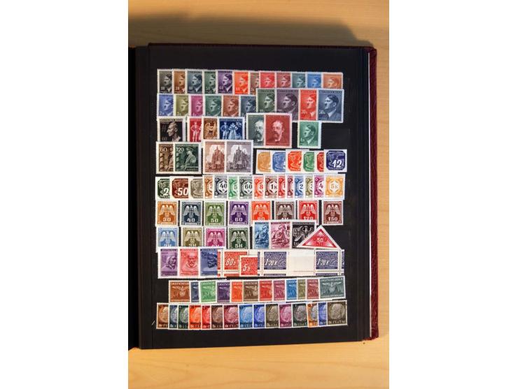  1872/1945, ungebrauchte und gestempelte Sammlung mit vielen besseren Werten dabei Mi.-Nr. 96IIW gestempelt, doppelt sign. Pf