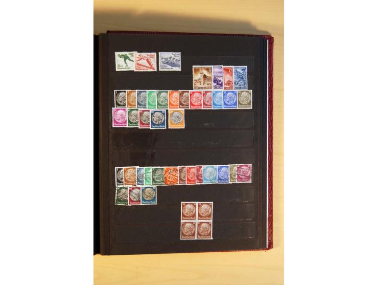  1872/1945, ungebrauchte und gestempelte Sammlung mit vielen besseren Werten dabei Mi.-Nr. 96IIW gestempelt, doppelt sign. Pf