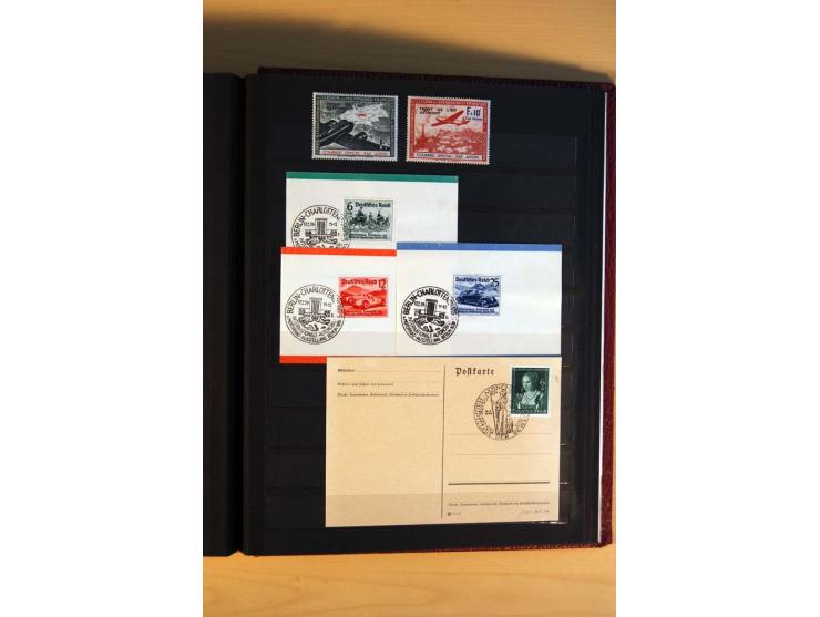  1872/1945, ungebrauchte und gestempelte Sammlung mit vielen besseren Werten dabei Mi.-Nr. 96IIW gestempelt, doppelt sign. Pf