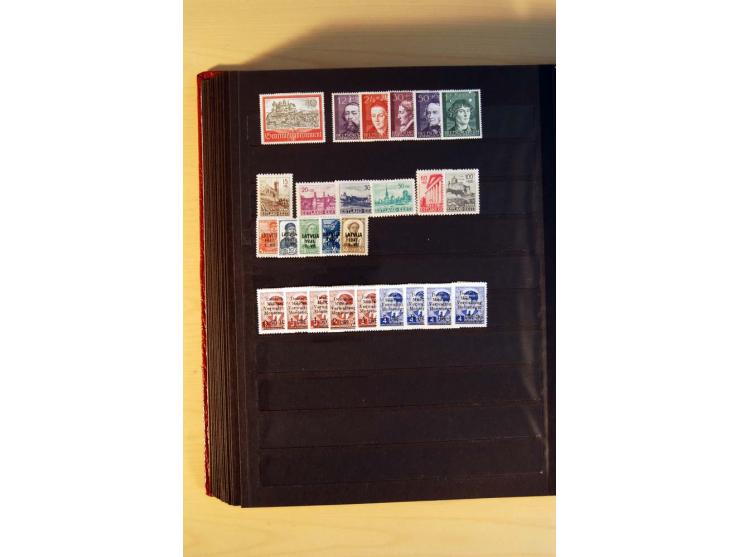  1872/1945, ungebrauchte und gestempelte Sammlung mit vielen besseren Werten dabei Mi.-Nr. 96IIW gestempelt, doppelt sign. Pf