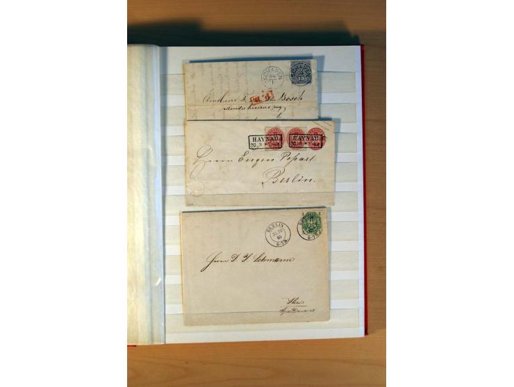  1872/1945, ungebrauchte und gestempelte Sammlung mit vielen besseren Werten dabei Mi.-Nr. 96IIW gestempelt, doppelt sign. Pf
