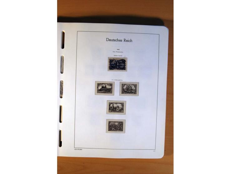  1872/1945, ungebrauchte und gestempelte Sammlung mit vielen besseren Werten dabei Mi.-Nr. 96IIW gestempelt, doppelt sign. Pf