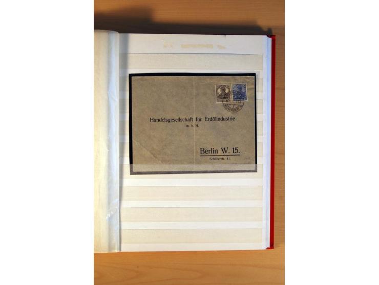 1872/1945, ungebrauchte und gestempelte Sammlung mit vielen besseren Werten dabei Mi.-Nr. 96IIW gestempelt, doppelt sign. Pf