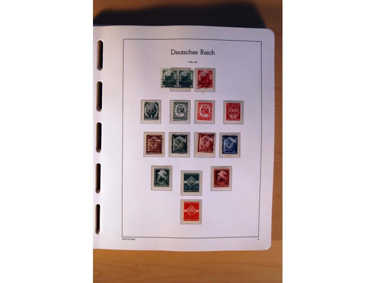  1872/1945, ungebrauchte und gestempelte Sammlung mit vielen besseren Werten dabei Mi.-Nr. 96IIW gestempelt, doppelt sign. Pf
