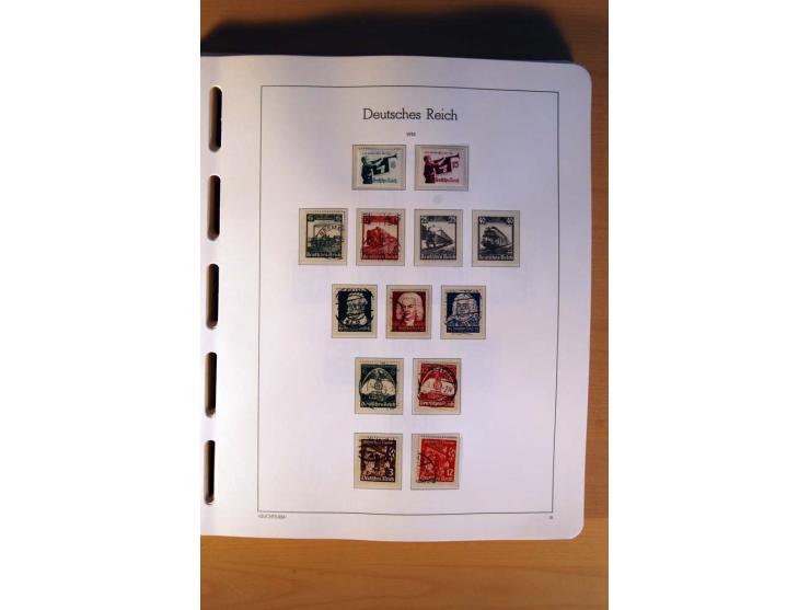  1872/1945, ungebrauchte und gestempelte Sammlung mit vielen besseren Werten dabei Mi.-Nr. 96IIW gestempelt, doppelt sign. Pf