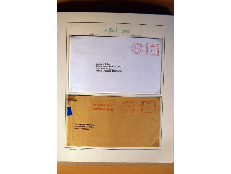 1840/1974, sehr schöne gestempelte Sammlung, differenziert nach Farben, Zähnungen und Platten, dabei viele bessere Werte z.B.
