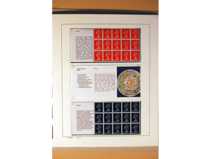 1840/1974, sehr schöne gestempelte Sammlung, differenziert nach Farben, Zähnungen und Platten, dabei viele bessere Werte z.B.