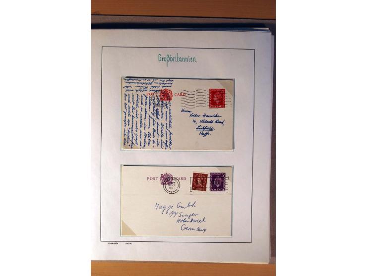 1840/1974, sehr schöne gestempelte Sammlung, differenziert nach Farben, Zähnungen und Platten, dabei viele bessere Werte z.B.