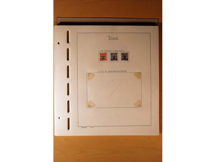 1873/1976, gestempelte und weitgehend kpl. Sammlung mit Dienst und kleinem Teil Nummernstempel; meist gute Erhaltung