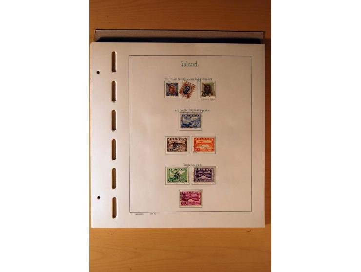1873/1976, gestempelte und weitgehend kpl. Sammlung mit Dienst und kleinem Teil Nummernstempel; meist gute Erhaltung