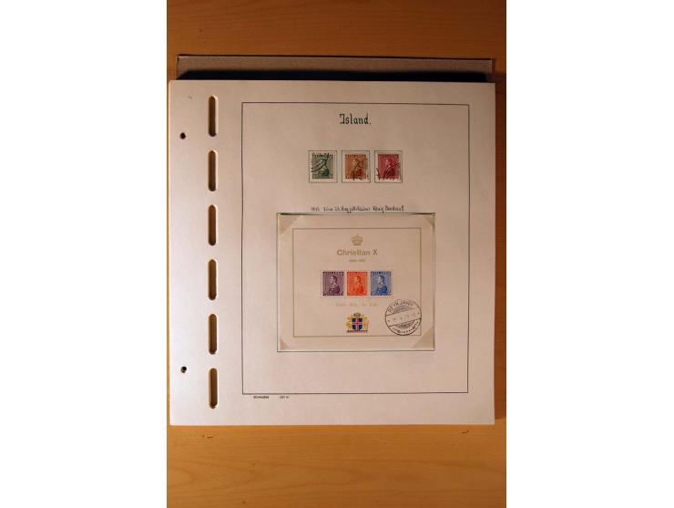 1873/1976, gestempelte und weitgehend kpl. Sammlung mit Dienst und kleinem Teil Nummernstempel; meist gute Erhaltung
