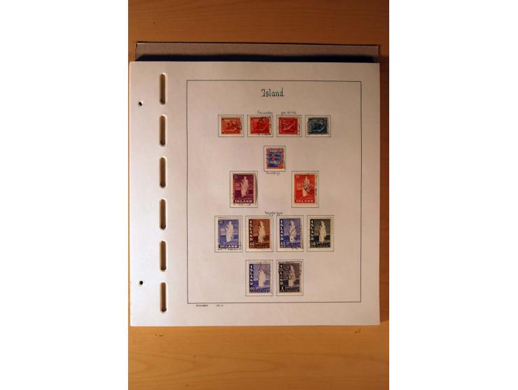 1873/1976, gestempelte und weitgehend kpl. Sammlung mit Dienst und kleinem Teil Nummernstempel; meist gute Erhaltung
