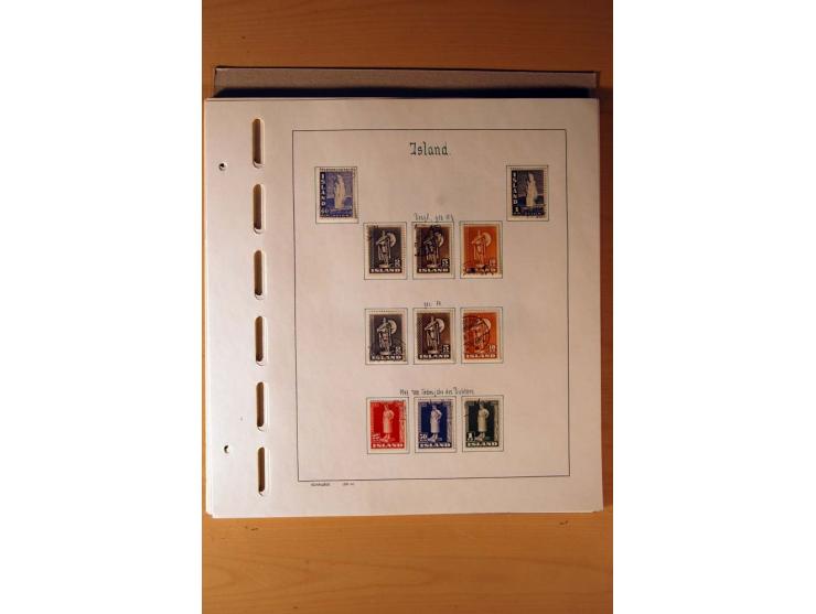 1873/1976, gestempelte und weitgehend kpl. Sammlung mit Dienst und kleinem Teil Nummernstempel; meist gute Erhaltung