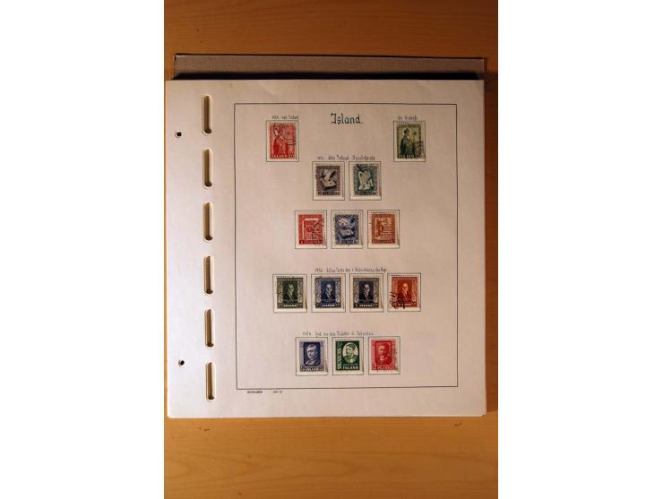 1873/1976, gestempelte und weitgehend kpl. Sammlung mit Dienst und kleinem Teil Nummernstempel; meist gute Erhaltung