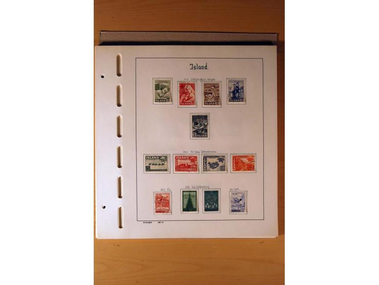 1873/1976, gestempelte und weitgehend kpl. Sammlung mit Dienst und kleinem Teil Nummernstempel; meist gute Erhaltung