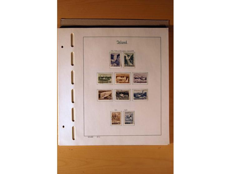 1873/1976, gestempelte und weitgehend kpl. Sammlung mit Dienst und kleinem Teil Nummernstempel; meist gute Erhaltung