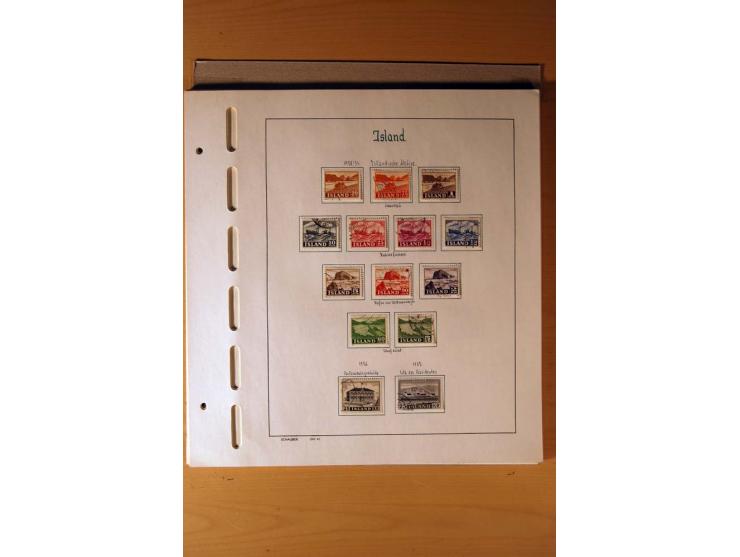 1873/1976, gestempelte und weitgehend kpl. Sammlung mit Dienst und kleinem Teil Nummernstempel; meist gute Erhaltung