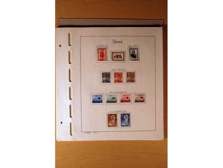 1873/1976, gestempelte und weitgehend kpl. Sammlung mit Dienst und kleinem Teil Nummernstempel; meist gute Erhaltung