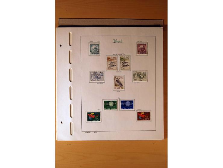 1873/1976, gestempelte und weitgehend kpl. Sammlung mit Dienst und kleinem Teil Nummernstempel; meist gute Erhaltung