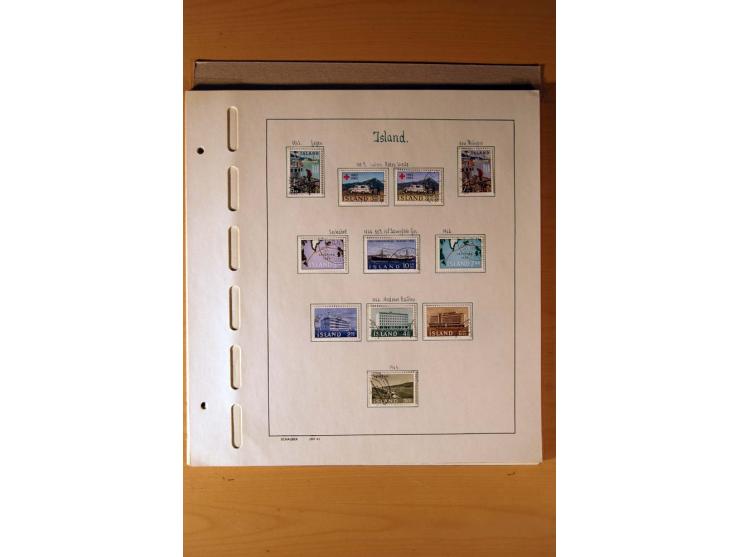 1873/1976, gestempelte und weitgehend kpl. Sammlung mit Dienst und kleinem Teil Nummernstempel; meist gute Erhaltung