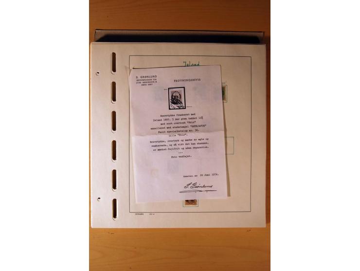 1873/1976, gestempelte und weitgehend kpl. Sammlung mit Dienst und kleinem Teil Nummernstempel; meist gute Erhaltung