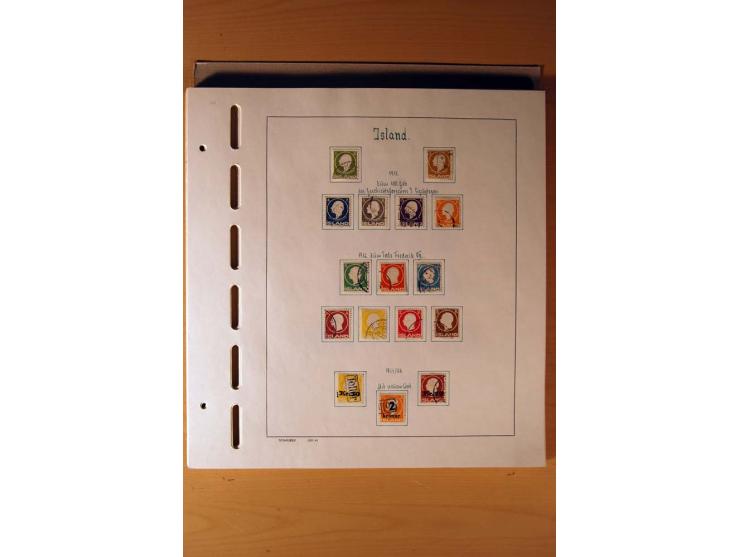 1873/1976, gestempelte und weitgehend kpl. Sammlung mit Dienst und kleinem Teil Nummernstempel; meist gute Erhaltung