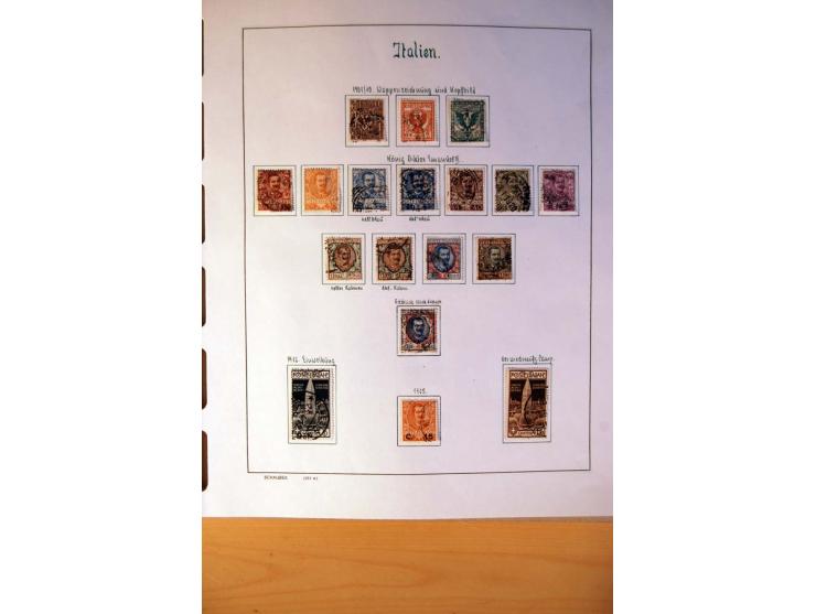 1861/1975, gestempelte, ungebrauchte und postfrische Sammlung mit vielen besseren Werten, dabei Mi.-Nr. 7, 153-56, 373-84, 38