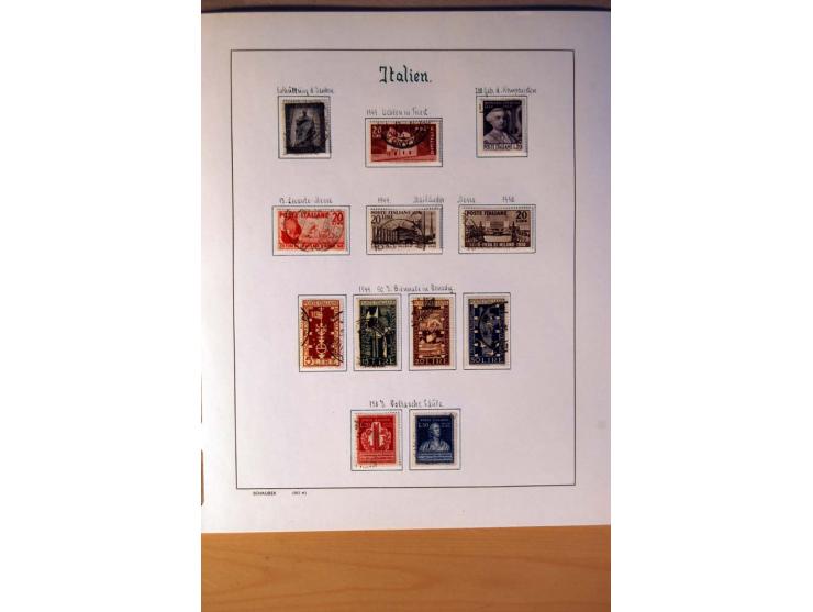 1861/1975, gestempelte, ungebrauchte und postfrische Sammlung mit vielen besseren Werten, dabei Mi.-Nr. 7, 153-56, 373-84, 38