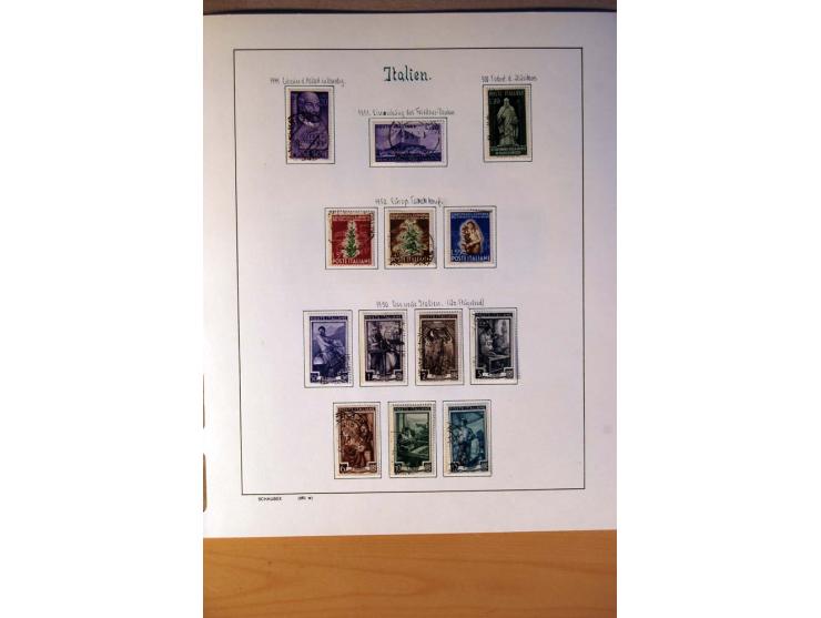 1861/1975, gestempelte, ungebrauchte und postfrische Sammlung mit vielen besseren Werten, dabei Mi.-Nr. 7, 153-56, 373-84, 38