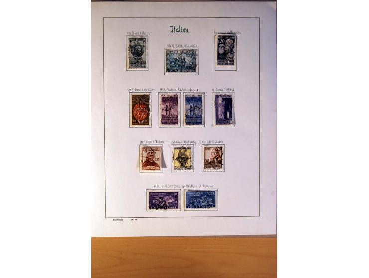 1861/1975, gestempelte, ungebrauchte und postfrische Sammlung mit vielen besseren Werten, dabei Mi.-Nr. 7, 153-56, 373-84, 38