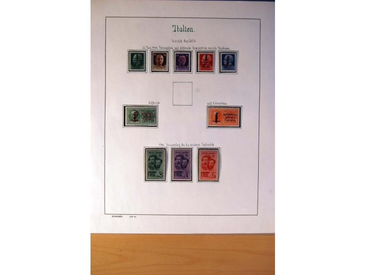 1861/1975, gestempelte, ungebrauchte und postfrische Sammlung mit vielen besseren Werten, dabei Mi.-Nr. 7, 153-56, 373-84, 38
