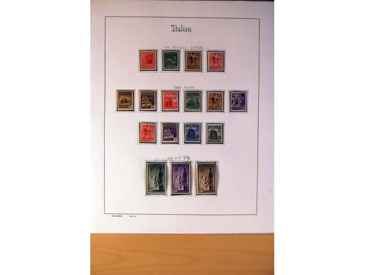 1861/1975, gestempelte, ungebrauchte und postfrische Sammlung mit vielen besseren Werten, dabei Mi.-Nr. 7, 153-56, 373-84, 38