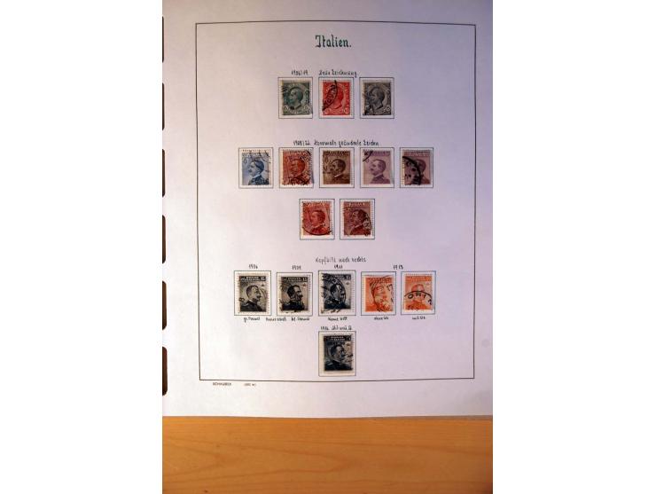 1861/1975, gestempelte, ungebrauchte und postfrische Sammlung mit vielen besseren Werten, dabei Mi.-Nr. 7, 153-56, 373-84, 38