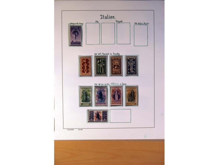 1861/1975, gestempelte, ungebrauchte und postfrische Sammlung mit vielen besseren Werten, dabei Mi.-Nr. 7, 153-56, 373-84, 38