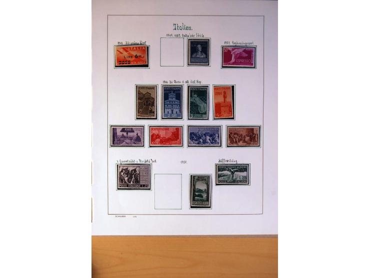 1861/1975, gestempelte, ungebrauchte und postfrische Sammlung mit vielen besseren Werten, dabei Mi.-Nr. 7, 153-56, 373-84, 38
