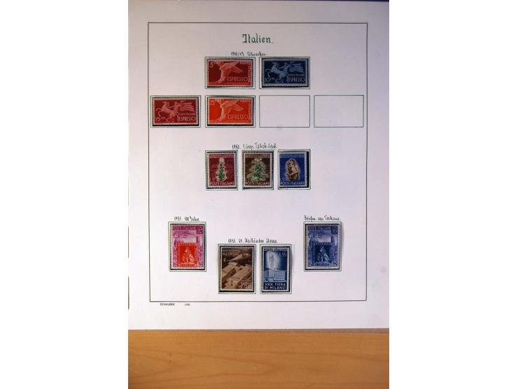 1861/1975, gestempelte, ungebrauchte und postfrische Sammlung mit vielen besseren Werten, dabei Mi.-Nr. 7, 153-56, 373-84, 38