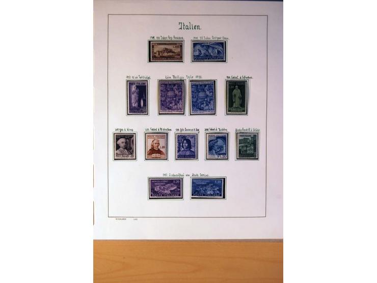 1861/1975, gestempelte, ungebrauchte und postfrische Sammlung mit vielen besseren Werten, dabei Mi.-Nr. 7, 153-56, 373-84, 38