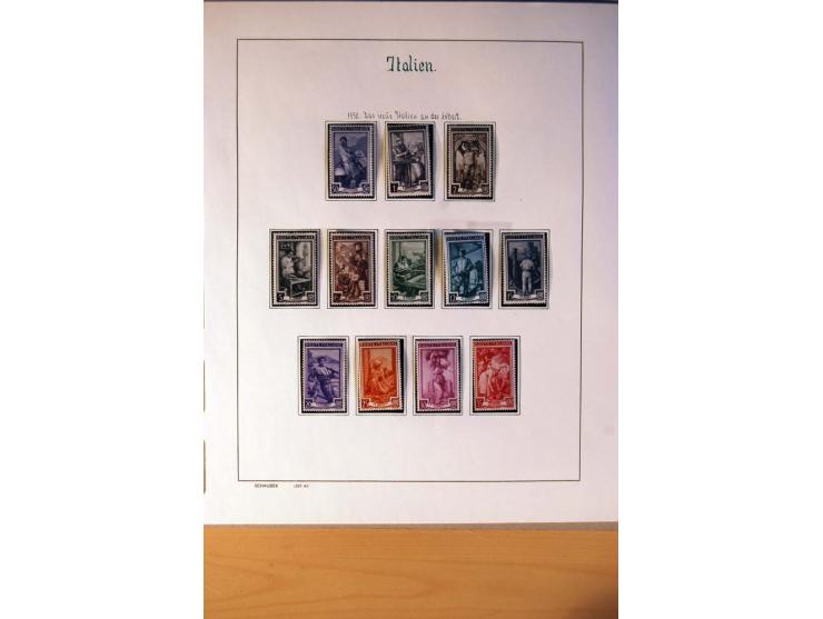 1861/1975, gestempelte, ungebrauchte und postfrische Sammlung mit vielen besseren Werten, dabei Mi.-Nr. 7, 153-56, 373-84, 38