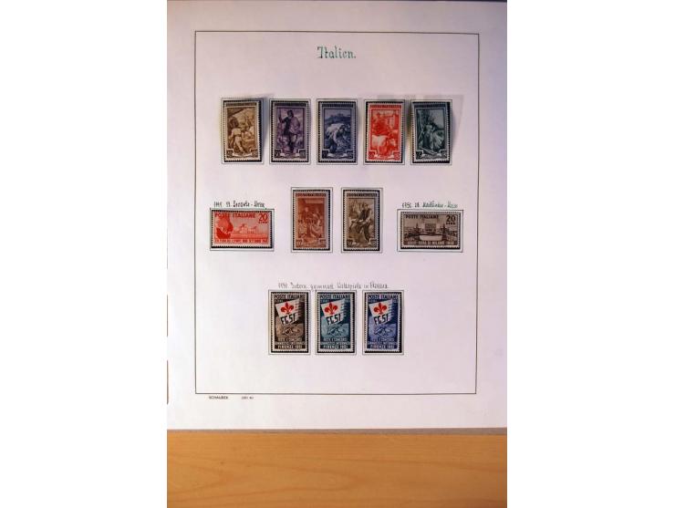 1861/1975, gestempelte, ungebrauchte und postfrische Sammlung mit vielen besseren Werten, dabei Mi.-Nr. 7, 153-56, 373-84, 38