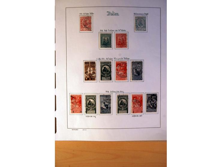 1861/1975, gestempelte, ungebrauchte und postfrische Sammlung mit vielen besseren Werten, dabei Mi.-Nr. 7, 153-56, 373-84, 38