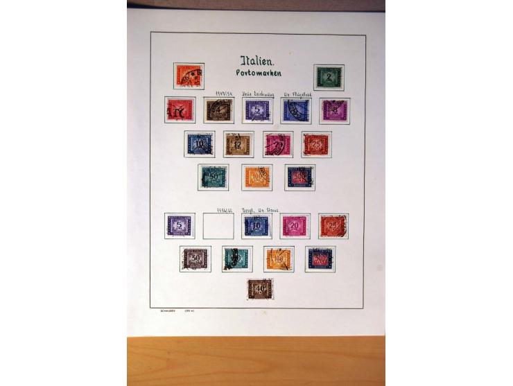 1861/1975, gestempelte, ungebrauchte und postfrische Sammlung mit vielen besseren Werten, dabei Mi.-Nr. 7, 153-56, 373-84, 38