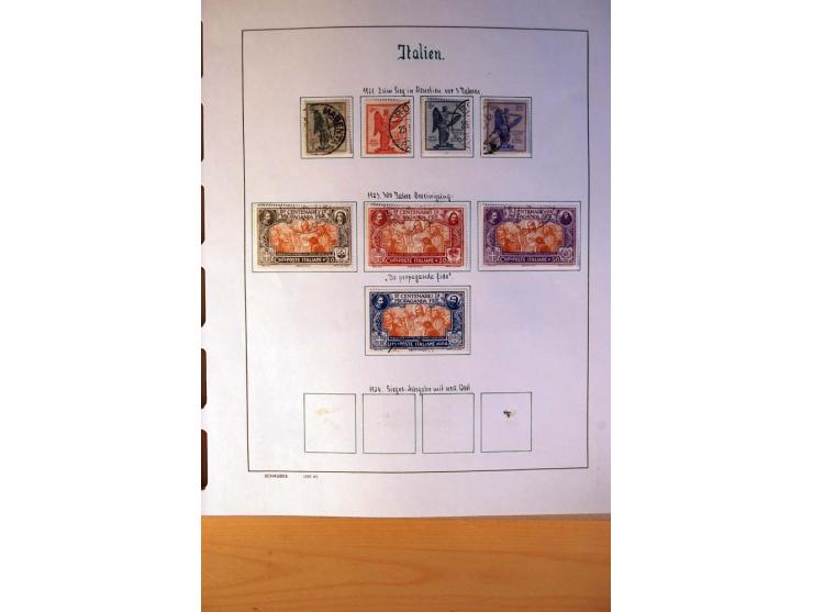 1861/1975, gestempelte, ungebrauchte und postfrische Sammlung mit vielen besseren Werten, dabei Mi.-Nr. 7, 153-56, 373-84, 38