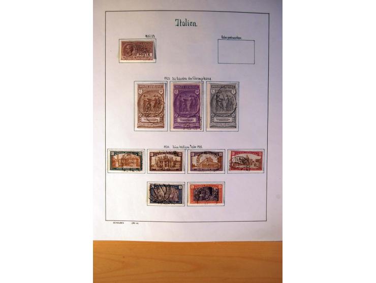 1861/1975, gestempelte, ungebrauchte und postfrische Sammlung mit vielen besseren Werten, dabei Mi.-Nr. 7, 153-56, 373-84, 38