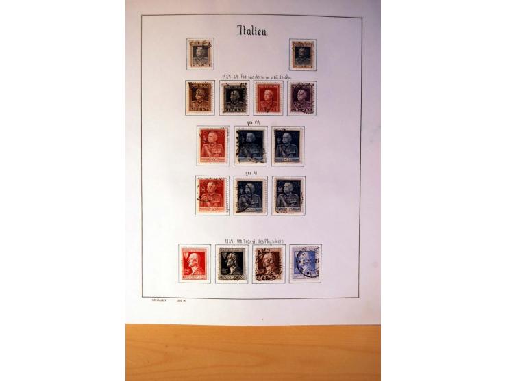 1861/1975, gestempelte, ungebrauchte und postfrische Sammlung mit vielen besseren Werten, dabei Mi.-Nr. 7, 153-56, 373-84, 38