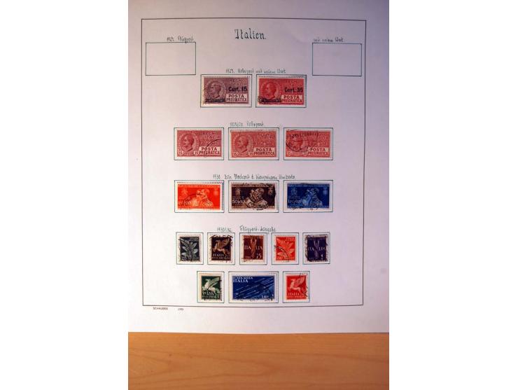 1861/1975, gestempelte, ungebrauchte und postfrische Sammlung mit vielen besseren Werten, dabei Mi.-Nr. 7, 153-56, 373-84, 38