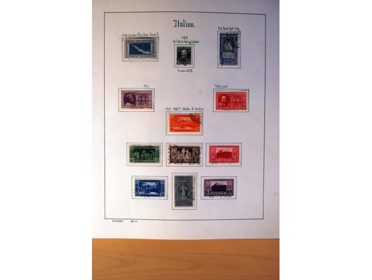 1861/1975, gestempelte, ungebrauchte und postfrische Sammlung mit vielen besseren Werten, dabei Mi.-Nr. 7, 153-56, 373-84, 38